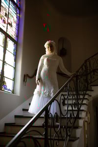 Image 4 of 1950s Trumpet Midi Dress