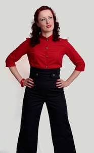 Image of Extreme high waist trousers