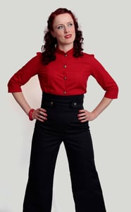 Image of Extreme high waist trousers 