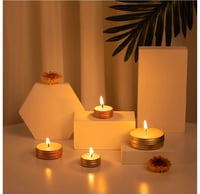 Image 2 of 6pk Women & Men Massage Oil Scented Candles Mix Up