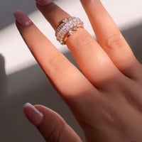 Image 2 of The “Juniper” Heart Satellite ring
