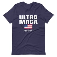 Image 4 of Ultra MAGA Unisex T-shirt, Awakened Patriot, Republican Shirt, Conservative Shirt, Patriot Shirt