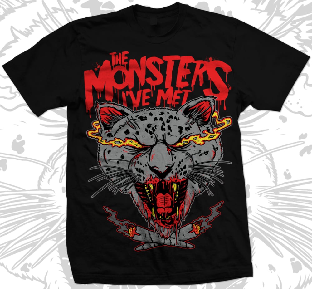 The Monsters Ive Met — Snow Leopard T Shirt 7891