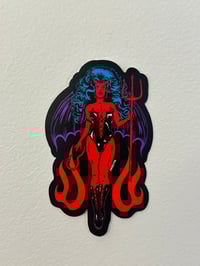 Image 2 of Devil Woman - Die Cut Sticker