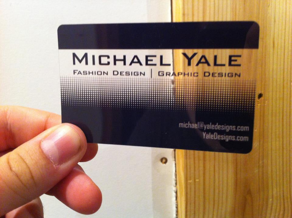 Image of Clear Business Cards