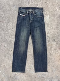Image 5 of Diesel Dark Wash Denim with Big Logo - Size 28