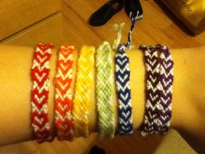 Image of Heart Friendship Bracelet
