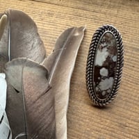 Image 2 of Natural Wild Horse Stone Ring
