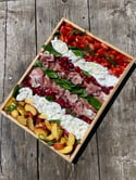 Burrata, Prosciutto and Peach Dipping Board 