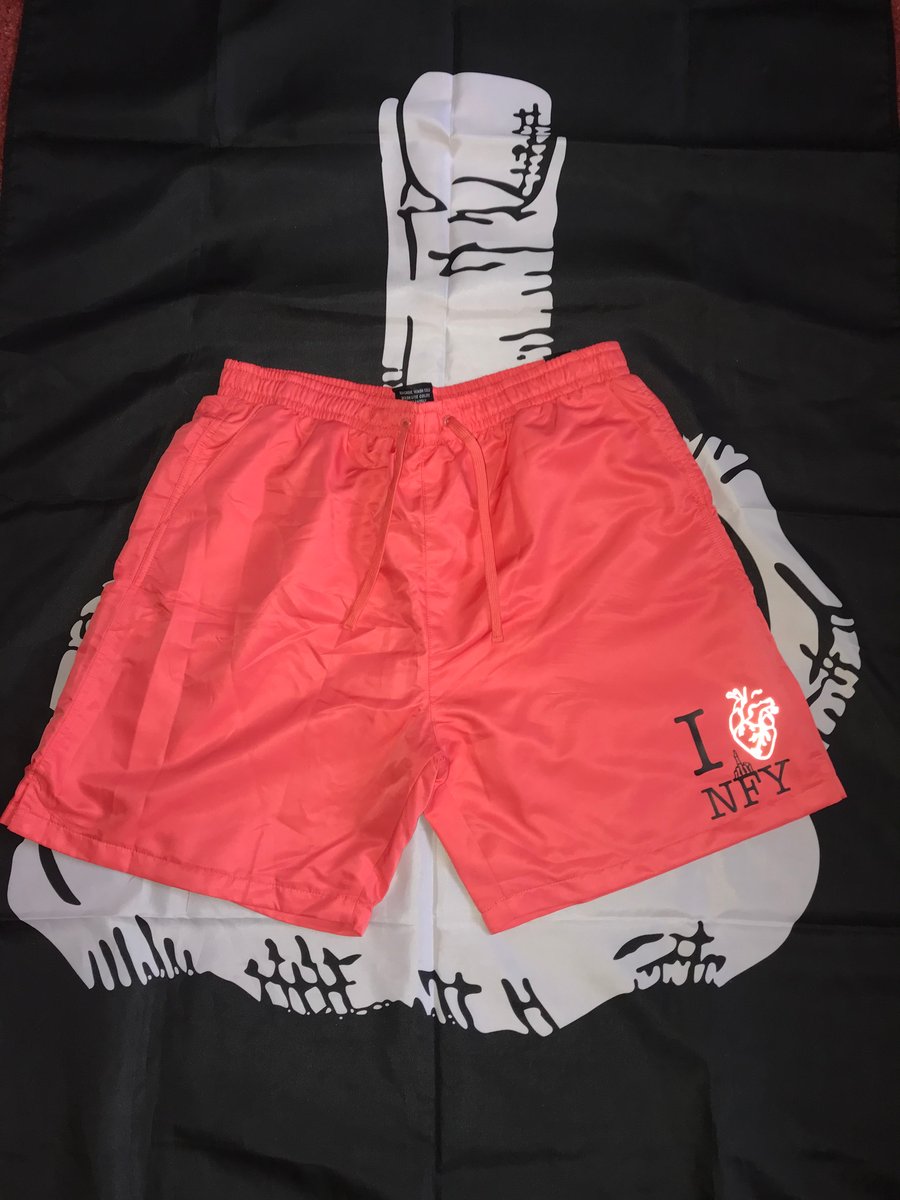 Image of I 🧡 NFY Shorts (Peach)