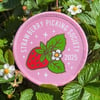 Strawberry Picking Society patch / badge