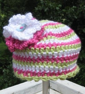 Image of Traci Cap with flower - MTO