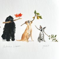 Image 3 of Autumn Leaves - 40x30cm Giclee Print