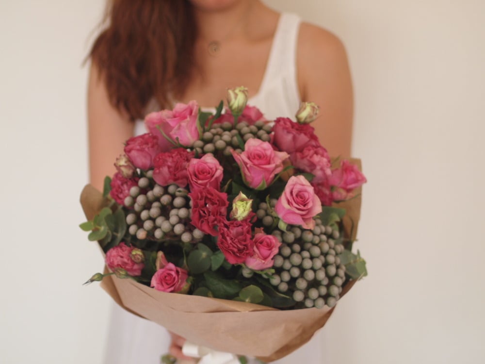 Image of Large Pink Mixed Bouquet