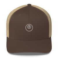Image 18 of LUCKY 8 BALL TRUCKER HAT - THE BRYNN 