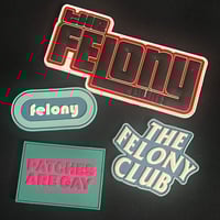 DATSAFELONY PVC PATCH SNACK PACK