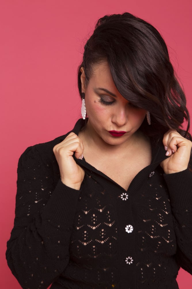 Image of Cardigan negro