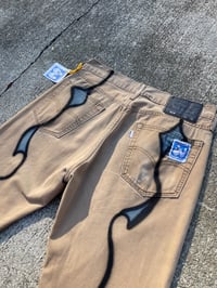 Image 3 of Airbrushed Khaki Levi’s