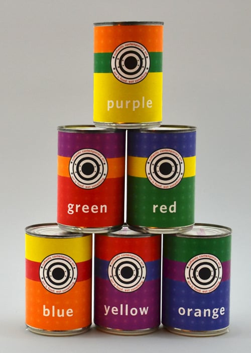Image of Six Cans of Authentic Contemporary Art