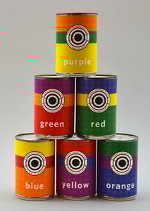 Image of Six Cans of Authentic Contemporary Art