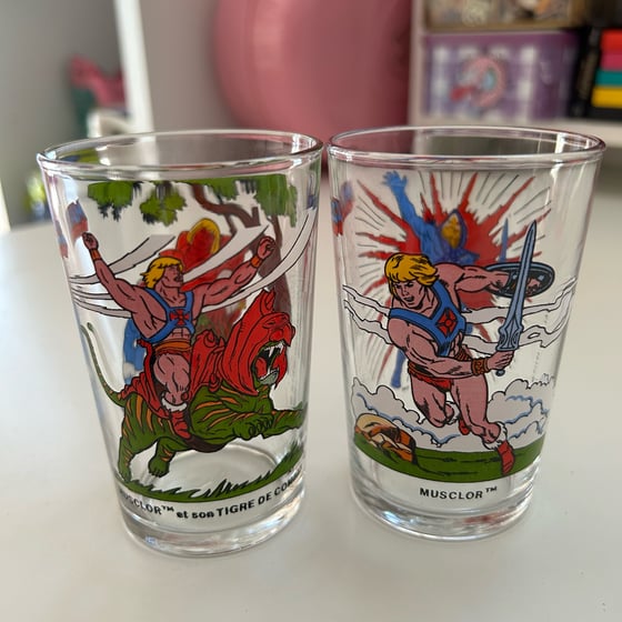 Image of LOT 2 VERRES LES MAITRES DE L'UNIVERS