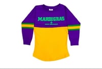 Unisex Mardi Gras front shirt 