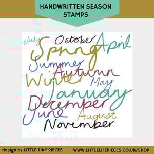 Image of Handwritten Season Brushes
