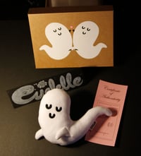 Image 1 of worm/ghost - Hand Made Plush Doll