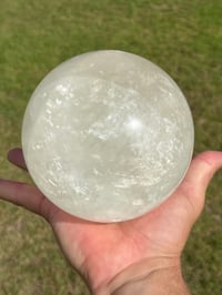 Image 8 of Large Calcite Sphere With Rainbows #2259