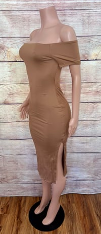 Image 2 of Helen Dress- Brown