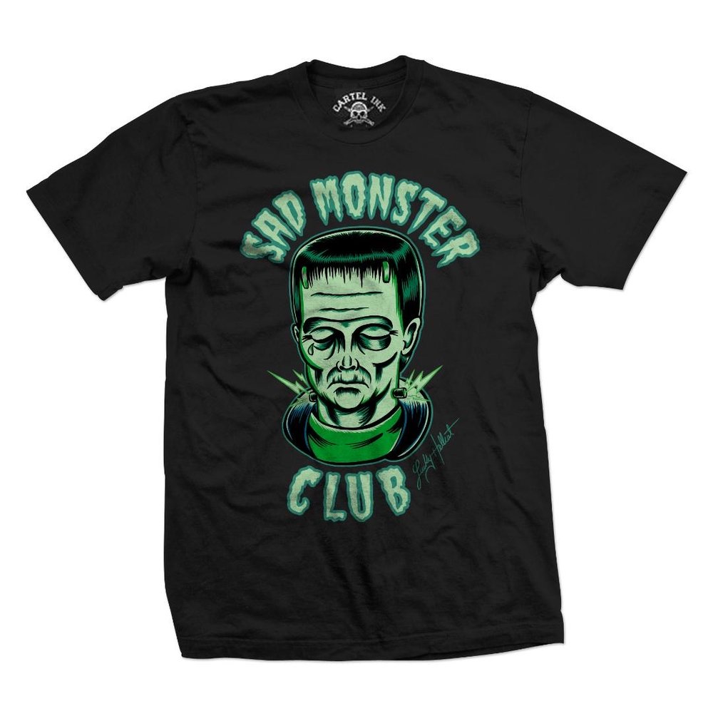 Sad Monster Club Franky Mens T-shirt 