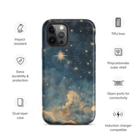 Image 13 of Celestial Night Sky Stars and Clouds Painting Tough Case for iPhone®