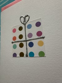 Image 3 of Silver Bow Dotty Present