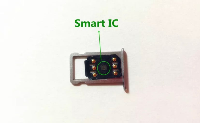 Image of Unlocked chip