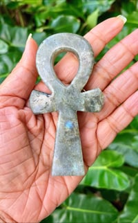 Image 1 of Labradorite Ankh