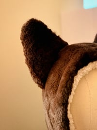 Image 2 of Coffee Brown Cat Hat