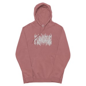 Metal Bernqrue  pigment-dyed hoodie