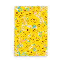happy face 24 x 36