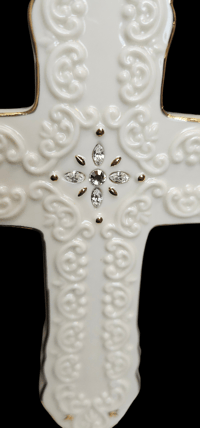 Image 12 of Mikasa Ivory and Gold Cross