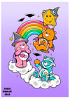 Care Bear Halloween print
