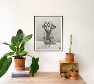 Image of “HANZO BOUQUET” 16x20 Giclee Art Print