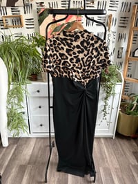Image 1 of Soft light leopard dress