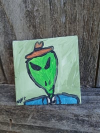 Image 1 of Alien In Hat Mini