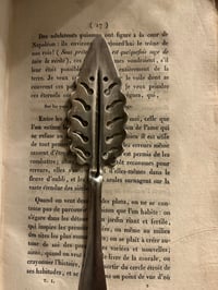 Image 1 of Cuillère à absinthe, en métal argenté poinconné, début 1900