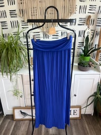 Image 1 of long purple skirt