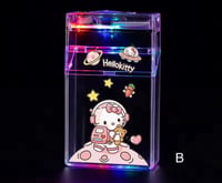 Image 3 of Automatic Cigarette Case Holder Box Lighter