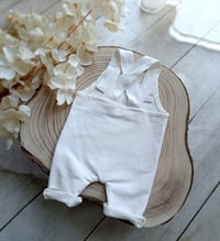 Image 3 of Photoshoot newborn romper Dylan - ecru