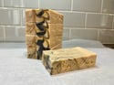 Crackling Birch/ Winter Night. :  Goat Milk Soap. Net wt. 5oz 