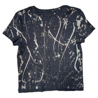 Image 5 of “PIERCED TONGUES” Custom Hand Painted Baby Tee LARGE