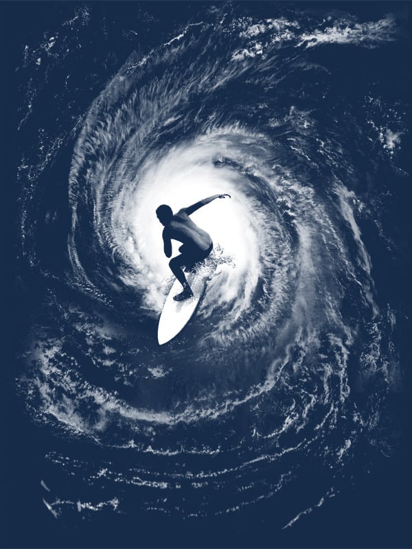 Image of Category 5 silkscreened poster